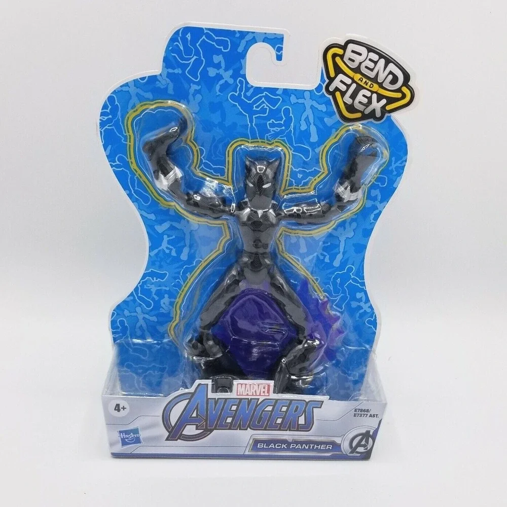 Hasbro Avengers Marvel Bend and Flex Black Panther 6